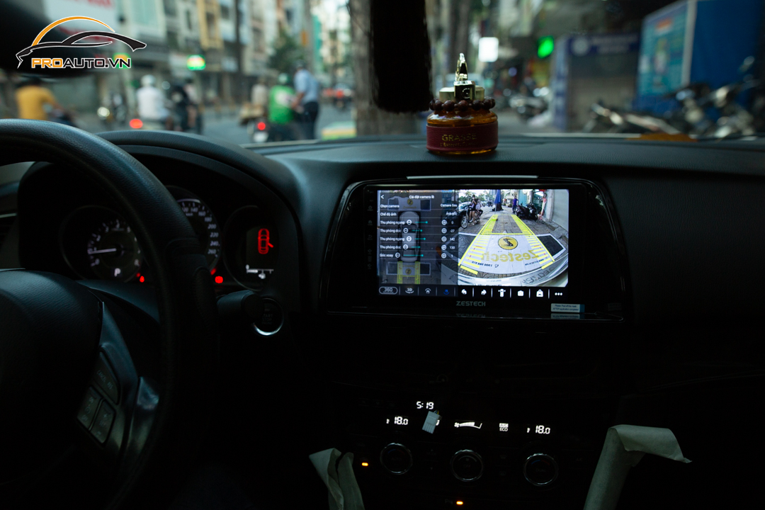 màn hình android ô tô Zestech Mazda