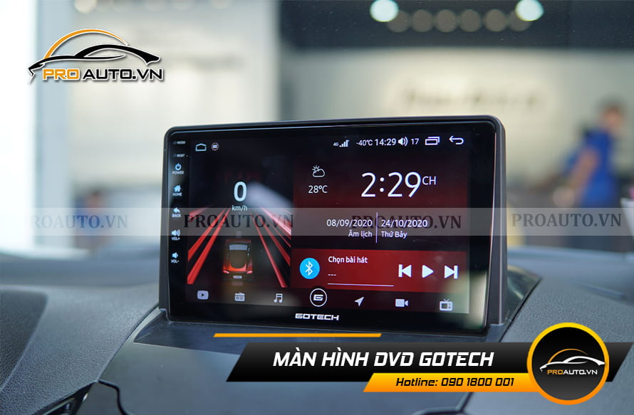 Nâng cấp Màn Hình DVD Android Gotech Mazda 360 Limited