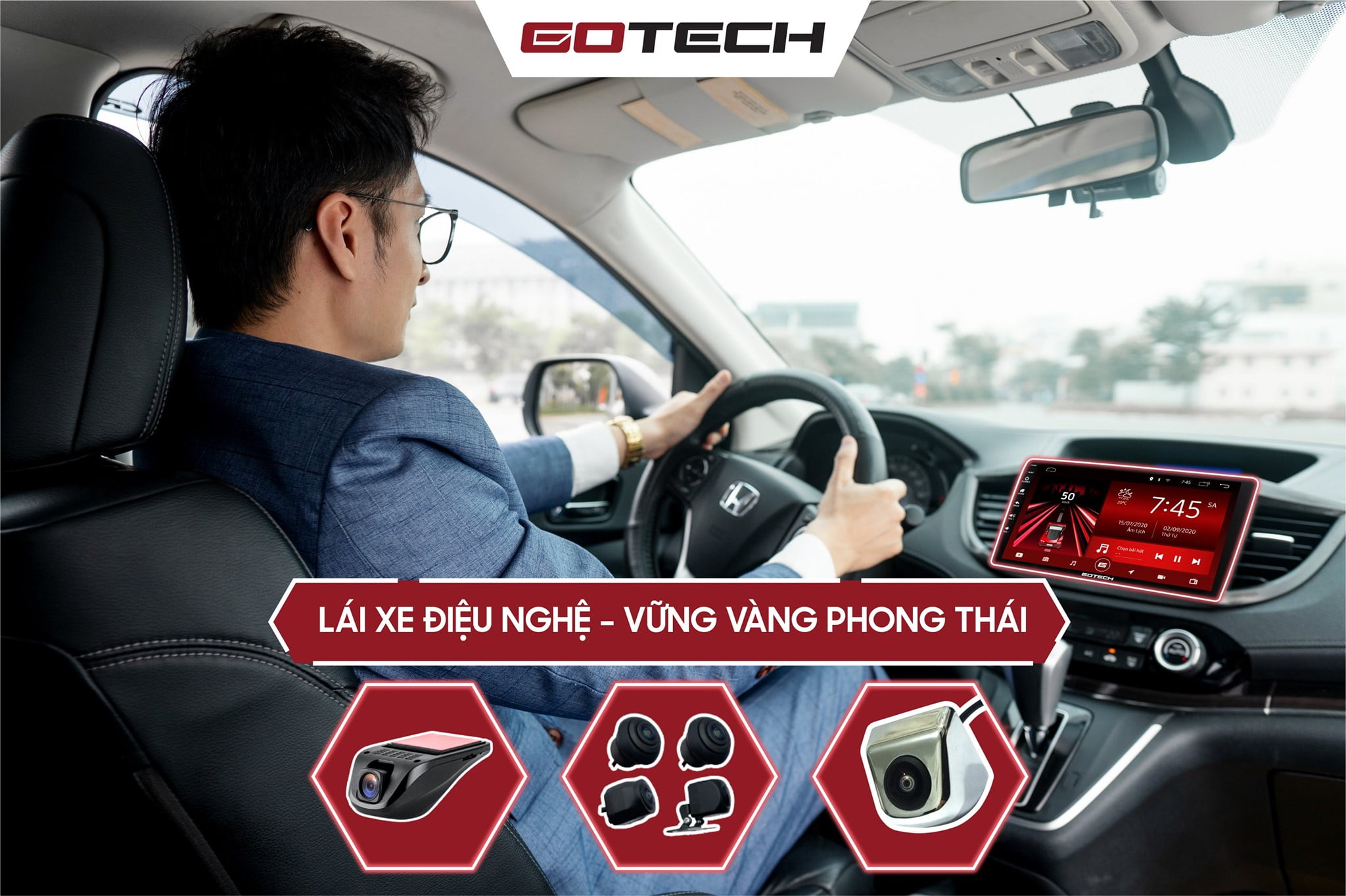 Màn Hình DVD Android Gotech Mazda 360 Limited - Trải nghiệm lái xe an toàn