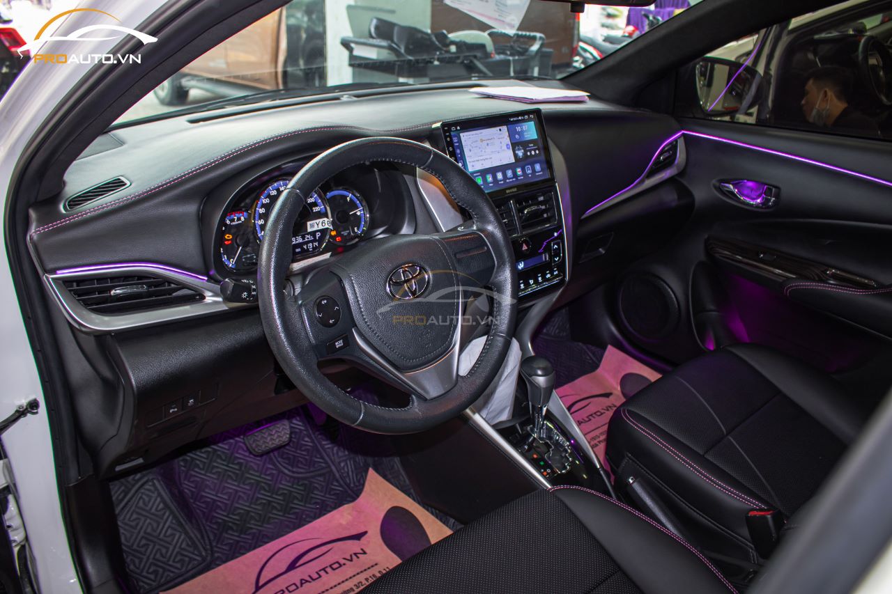 Đổi màu nội thất xe Toyota Vios