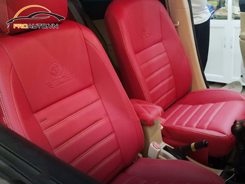 Đổi màu nội thất chi tiết xe Toyota Vios