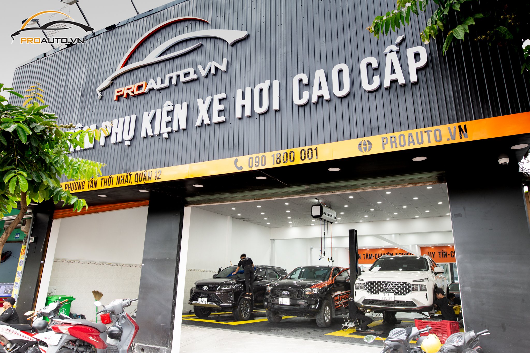 Proauto.vn - Trung tâm phụ kiện đồ chơi xe hơi uy tín tại TP. Long Xuyên