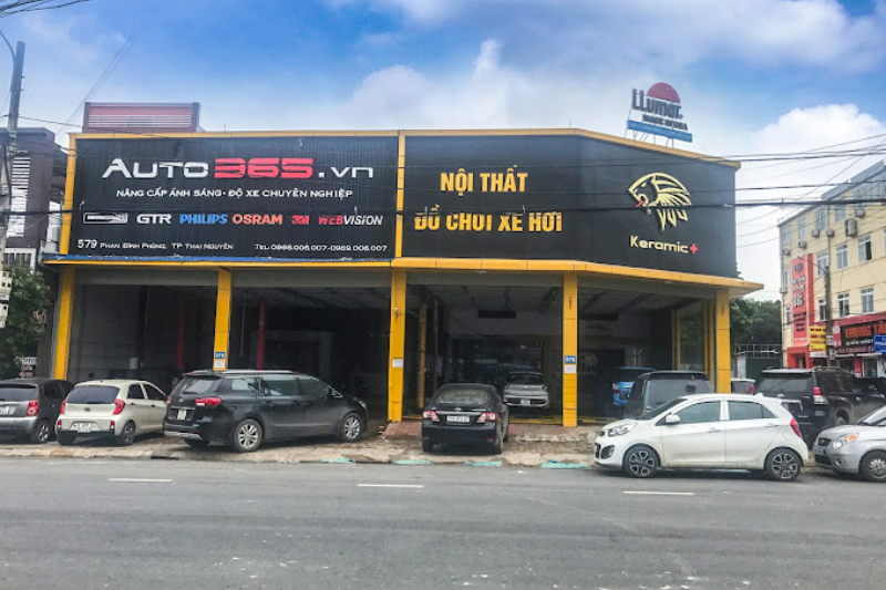 Auto365 Thái Nguyên - Địa chỉ dán phim cách nhiệt ô tô tại Thái Nguyên