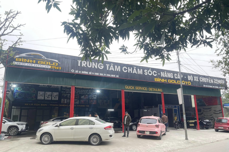 Bình Gold Ô Tô - Địa chỉ dán phim cách nhiệt ô tô tại Nghệ An
