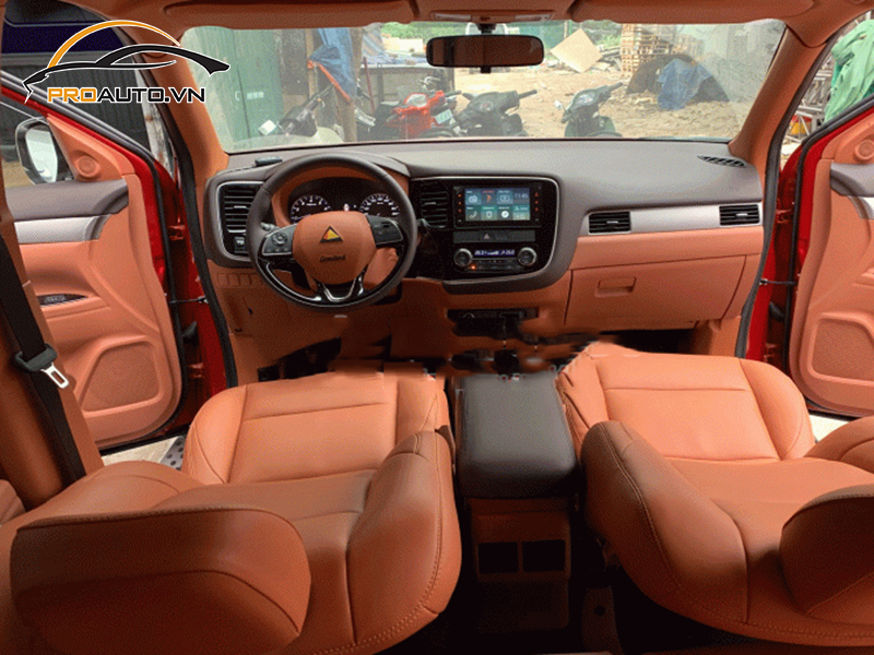 Đổi màu nội thất xe Mitsubishi Outlander Sport