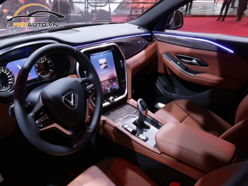 Đổi màu nội thất xe Vinfast Lux SA2.0