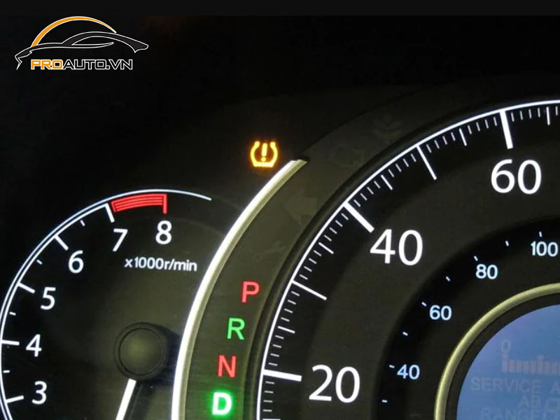 Lắp cảm biến áp suất lốp cho xe Honda CRV