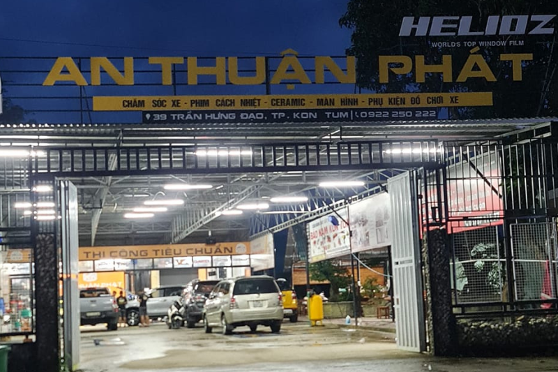 An Thuận Phát Detailing - Địa chỉ dán phim cách nhiệt ô tô tại Kon Tum