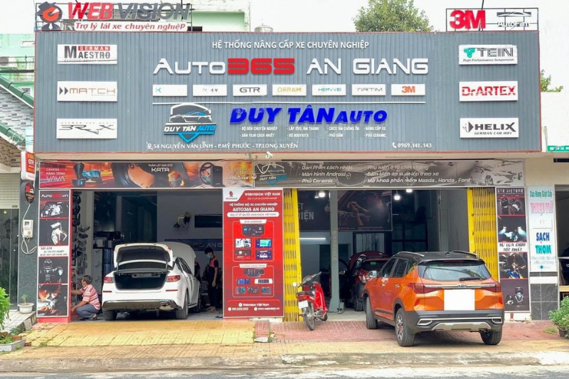 Auto365 - Địa chỉ dán phim cách nhiệt ô tô tại An Giang