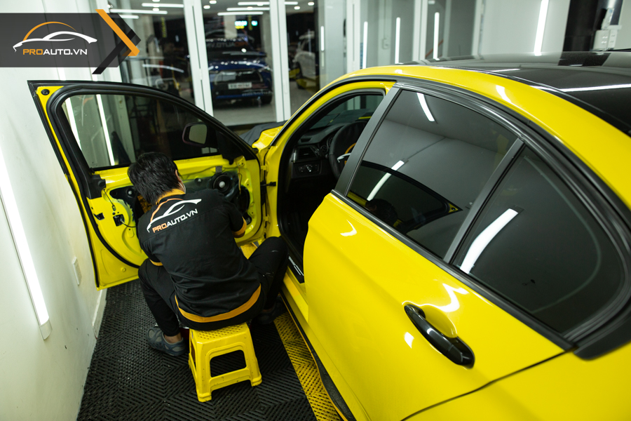 Cách âm xe BMW Series 1 là giải pháp nâng cáo hiệu quả chống ồn tốt nhất cho xe
