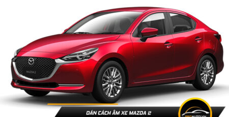 Cách âm chống ồn xe Mazda 2