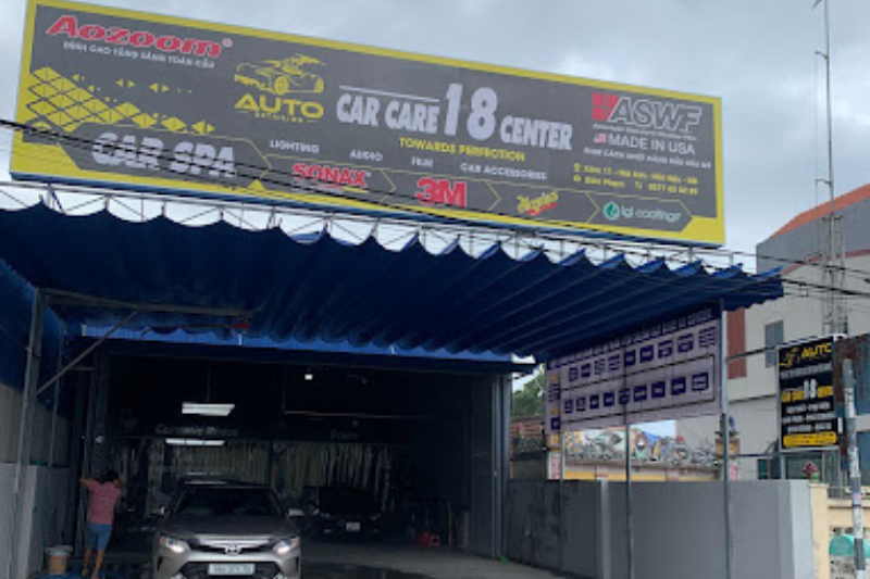 Car Care 18 Center - Địa chỉ dán phim cách nhiệt ô tô tại Nam Định
