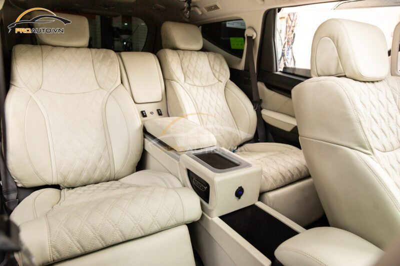 Độ ghế limousine xe Mitsubishi Triton