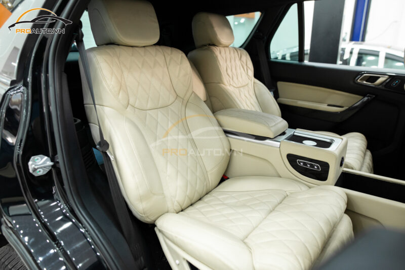 Độ ghế limousine xe Toyota Alitis