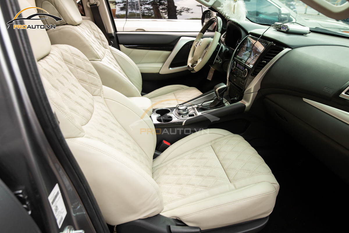 Có nhiều phương pháp độ ghế Limousine xe Mitsubishi Pajero Sporthiện nay