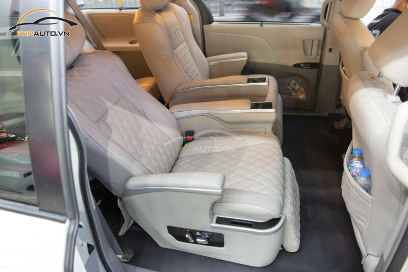 Có nhiều phương pháp độ ghế Limousine xe Toyota Prado hiện nay