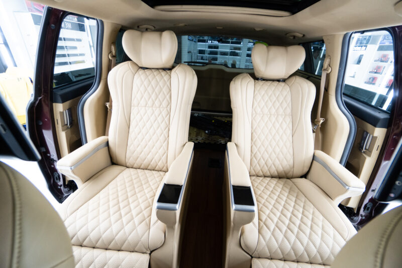 Có nhiều phương pháp độ ghế Limousine xe Vinfast Lux A2.0 hiện nay