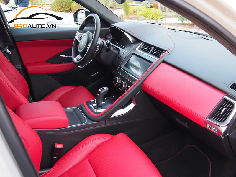 Đổi màu nội thất toàn bộ xe Jaguar E-Pace