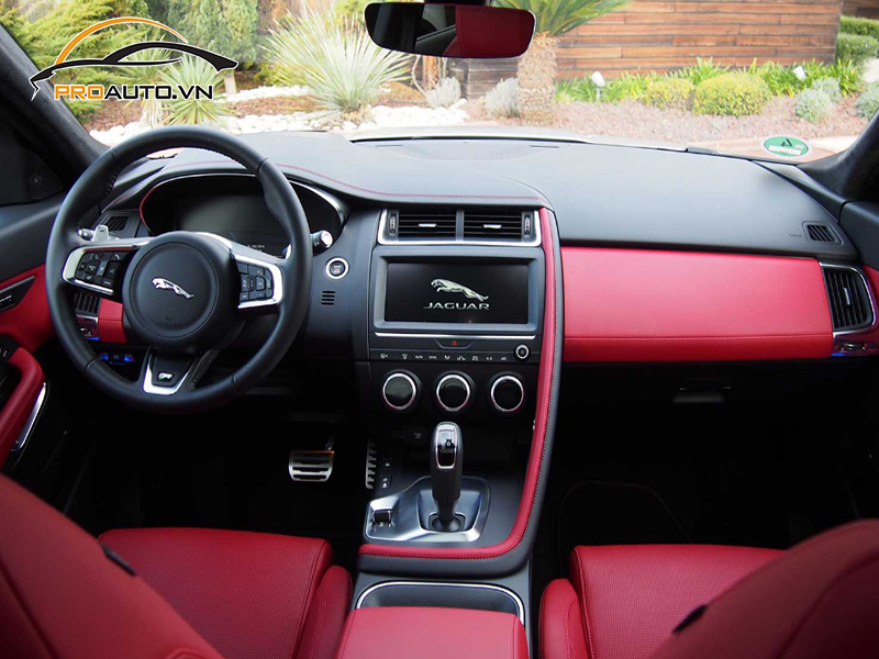 Bảng giá sơn đổi màu nội thất xe Jaguar E-Pace