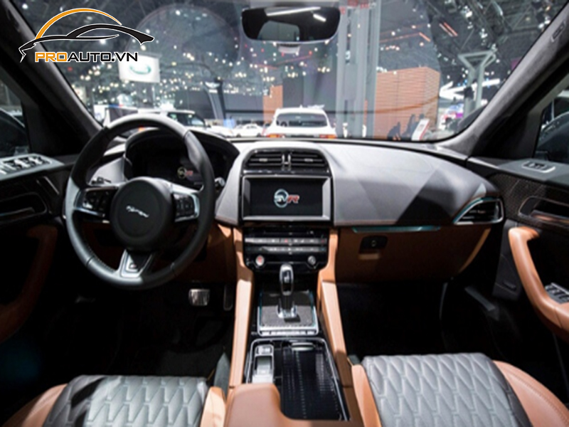 Bảng giá sơn đổi màu nội thất xe Jaguar F-Pace