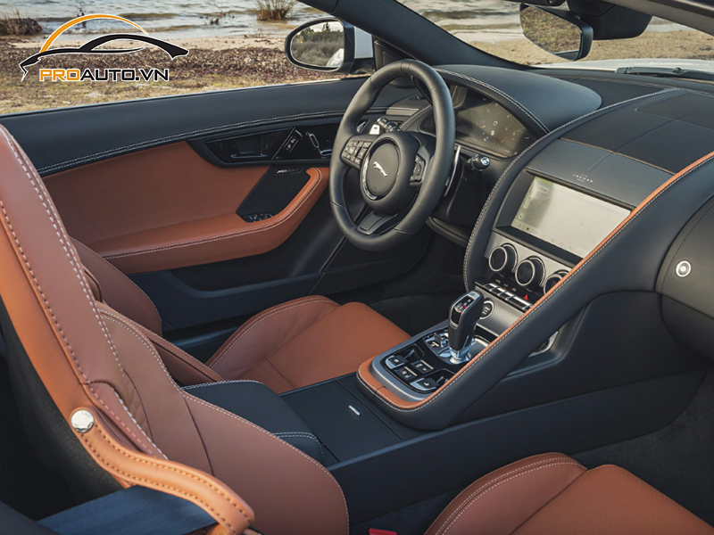 Bảng giá sơn đổi màu nội thất xe Jaguar F-Type