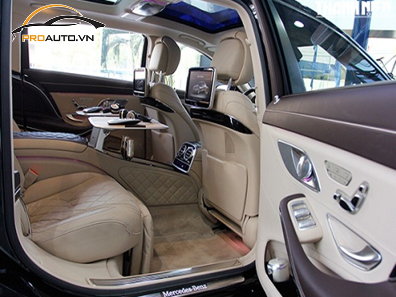 Bảng giá sơn đổi màu nội thất xe Mercedes Maybach