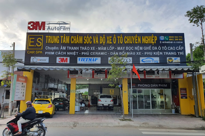 E.S Car Spa - Địa chỉ dán phim cách nhiệt ô tô tại Trà Vinh