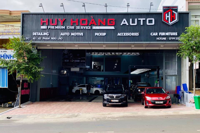 Huy Hoàng Auto - Địa chỉ dán phim cách nhiệt ô tô tại Đắk Lắk