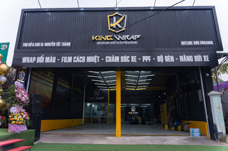 King Wrap - Địa chỉ dán phim cách nhiệt ô tô tại Vĩnh Phúc