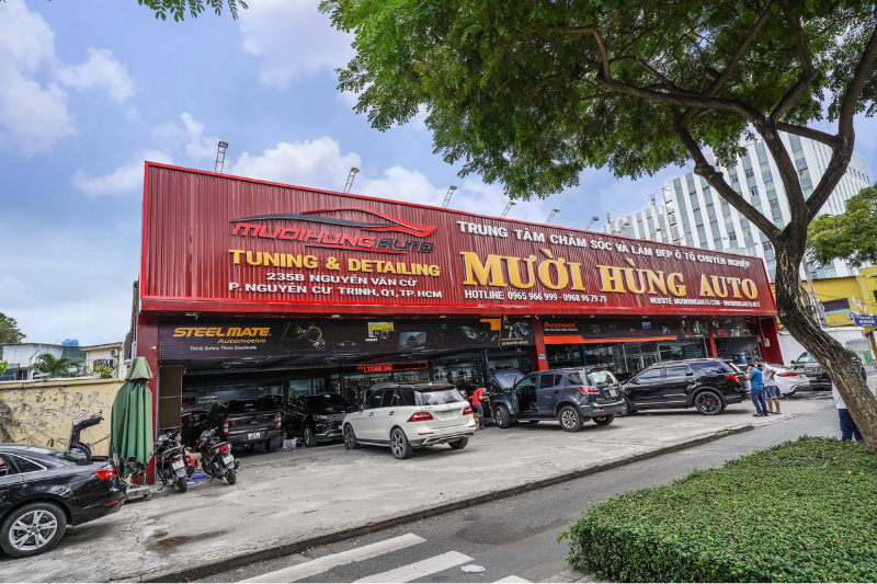 Mười Hùng Auto - Địa chỉ dán phim cách nhiệt tại quận 1