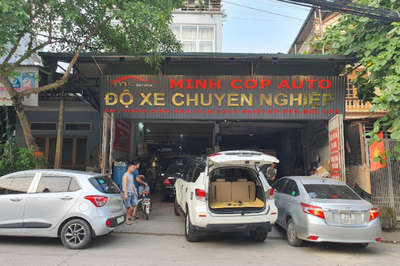 Nội thất ô tô Minh Cốp - Địa chỉ dán phim cách nhiệt ô tô tại Tuyên Quang