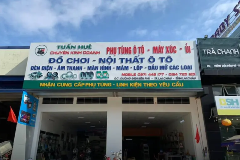 Nội thất ô tô Tuấn Huê - Địa chỉ dán phim cách nhiệt ô tô tại Lai Châu