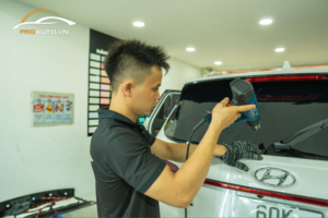Quy trình dán phim cách nhiệt ô tô tại Bắc Kạn