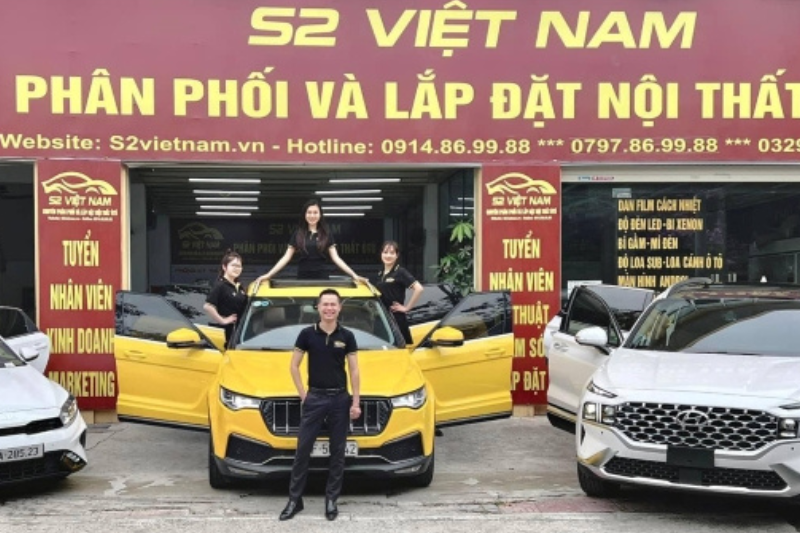 S2 Việt Nam - Địa chỉ dán phim cách nhiệt ô tô tại Thái Bình
