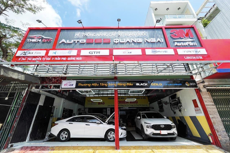 Auto365 Quảng Ngãi cung cấp phim cách nhiệt 3M chính hãng