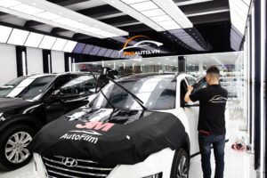 Phòng dán phim cách nhiệt đạt chuẩn tại Proauto.vn