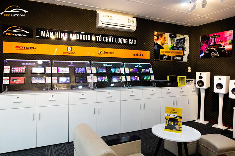 Chọn thương hiệu màn hình android xe ô tô chính hãng tại Bình Dương