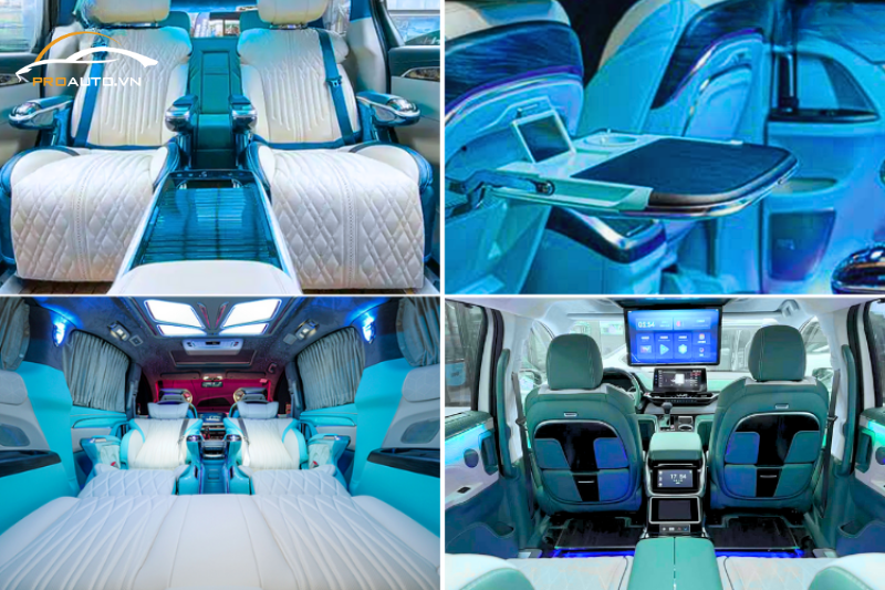 Độ xe limousine gói cao cấp