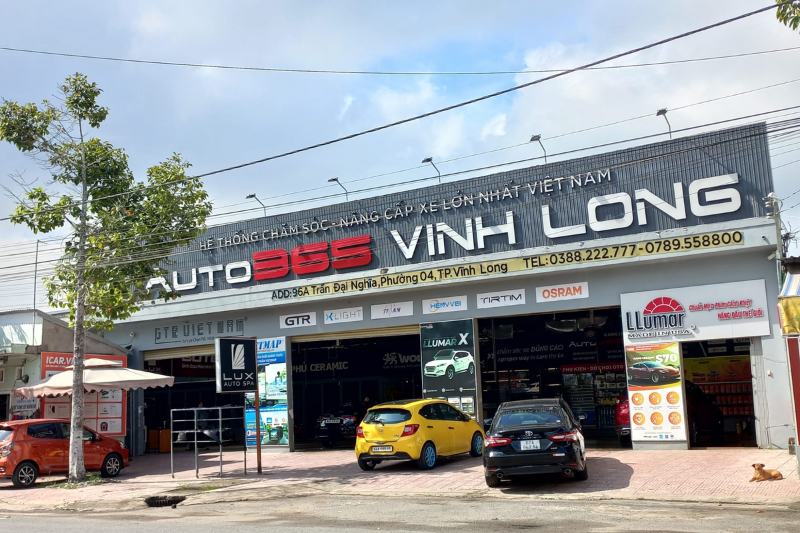 Hệ thống chăm sóc - Nâng cấp xe lớn nhất Việt Nam - Auto365 Vĩnh Long
