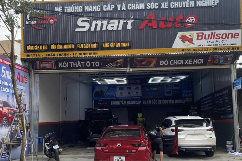 Hệ thống nâng cấp và chăm sóc xe chuyên nghiệp Smart Auto