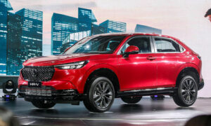 HR-V 2022 tại sự kiện ra mắt tại Hà Nội.