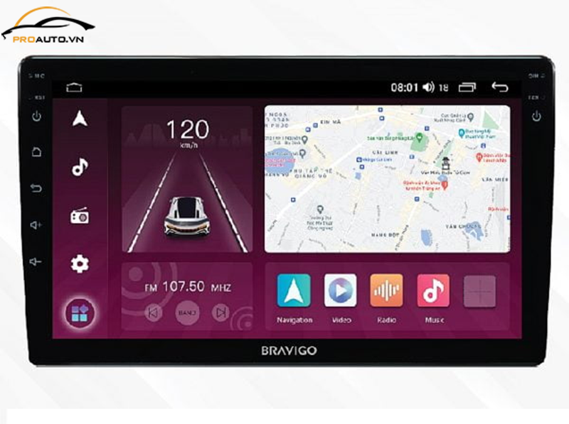 Màn hình android Bravigo