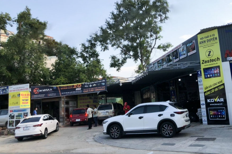 Nội thất ô tô Anh Duyên là địa chỉ dán phim cách nhiệt 3M chính hãng 