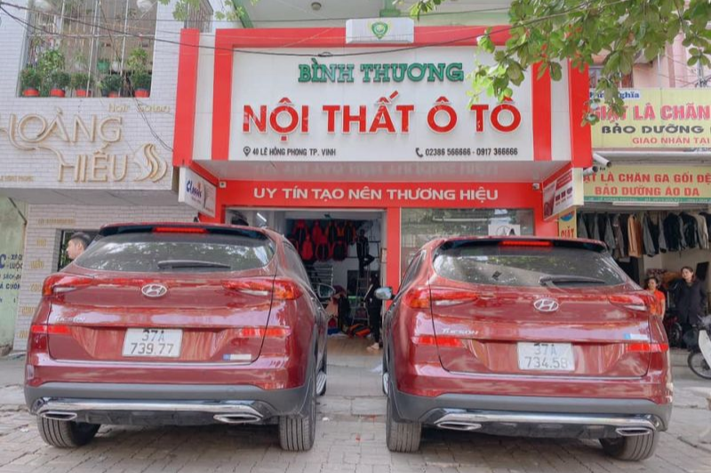 Nội thất ô tô Bình Thương