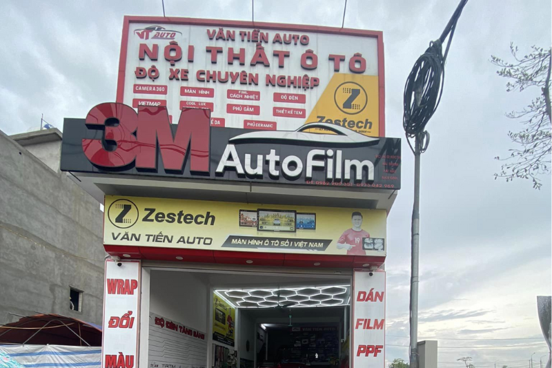 Nội Thất Ô Tô Văn Tiến là đại lý chuyên cung cấp phim cách nhiệt 3M