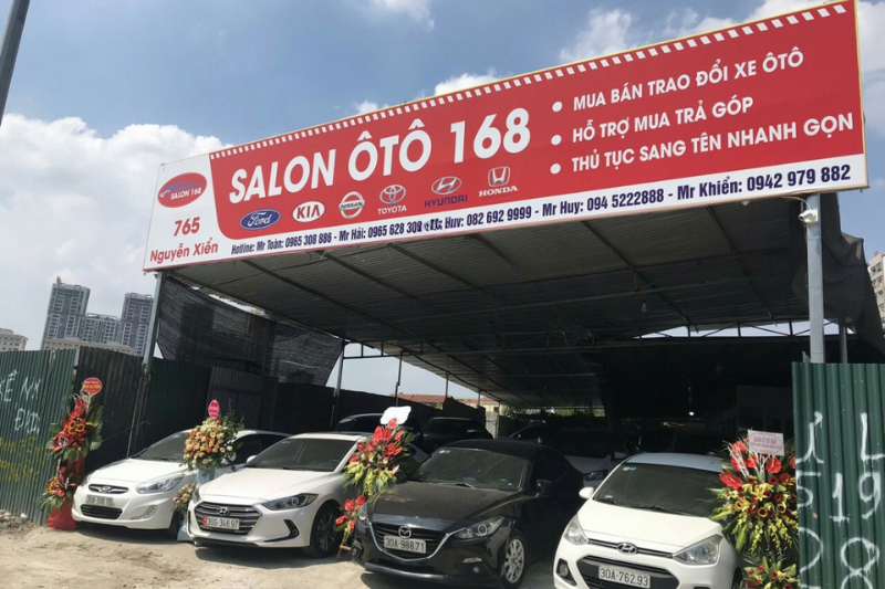 Ô Tô 168 sở hữu hệ thống trang thiết bị hiện đại