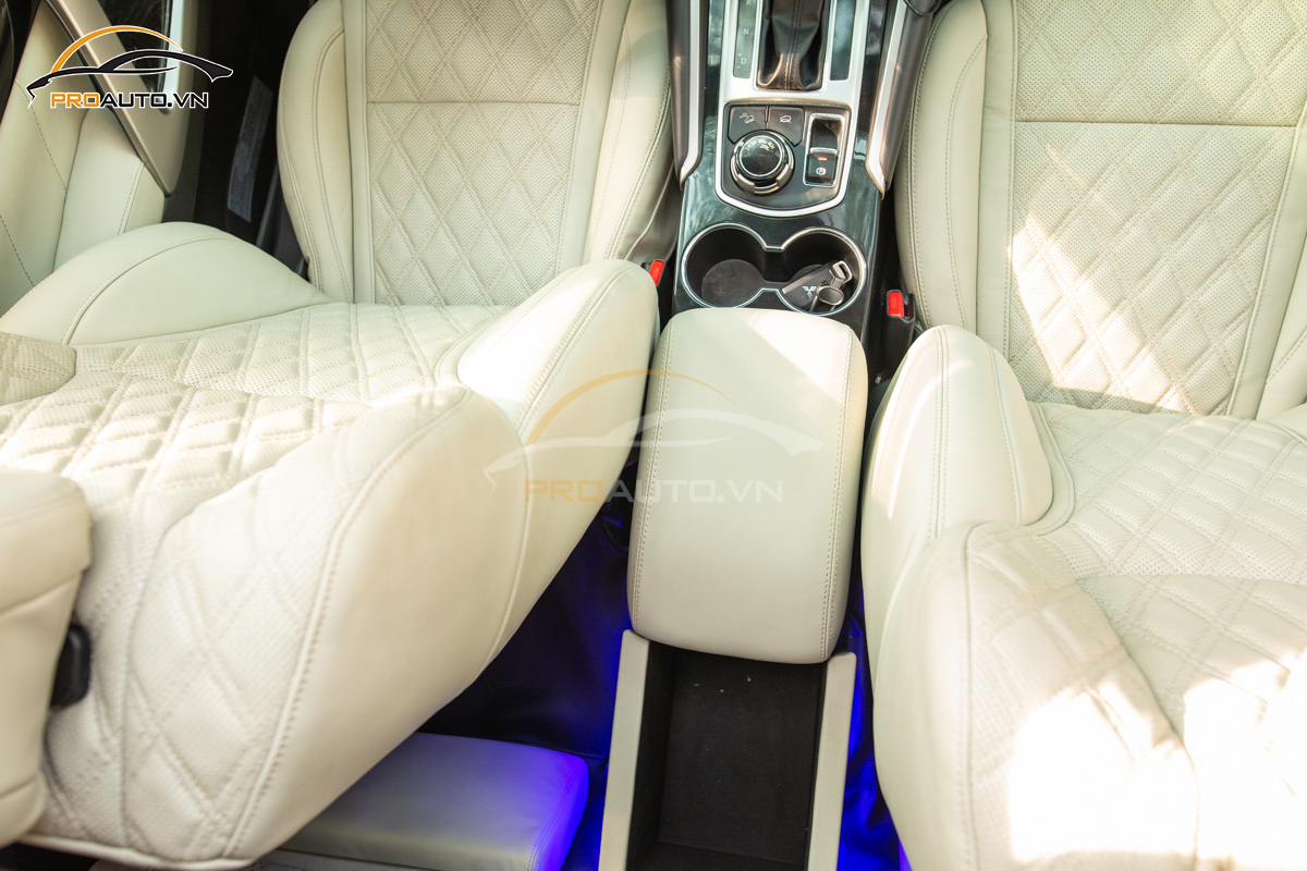 Thi công độ ghế limousine tại xưởng độ ghế Limousine ô tô Đồng Tháp Proauto.vn