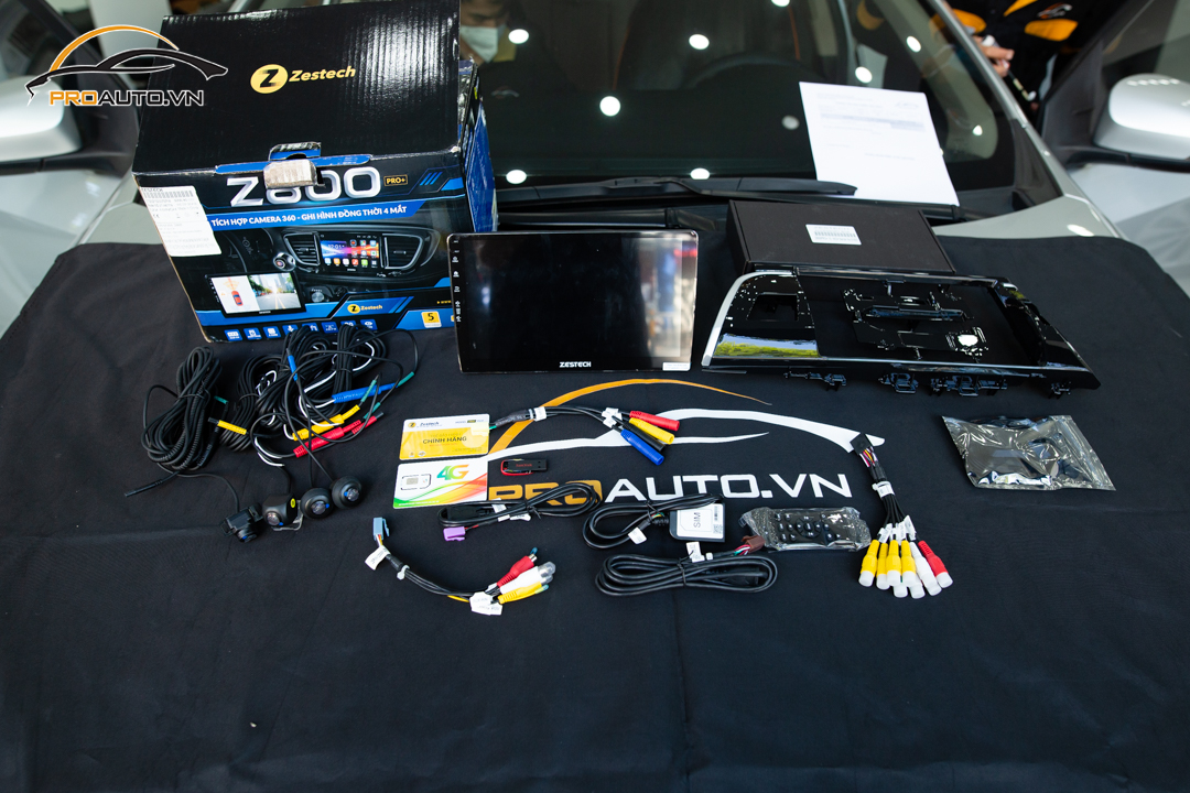 Hướng dẫn sử dụng màn hình android Zestech Z800 Pro+