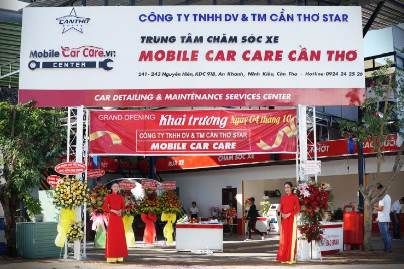 Trung tâm chăm sóc xe Mobile Car Care Cần Thơ