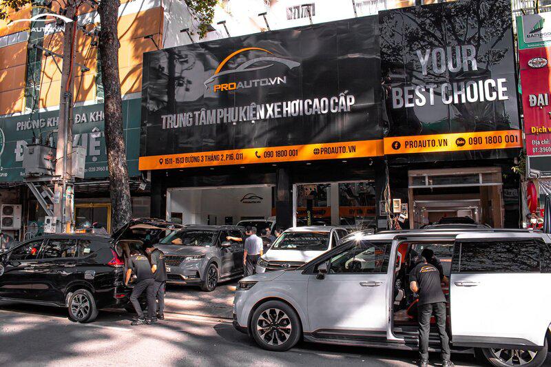 Trung tâm lắp màn hình android ô tô PROAUTO.VN chi nhánh Quận 11